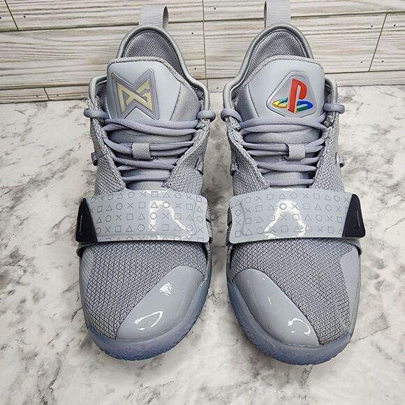 Nike PG 2.5 Playstation Wolf Grey (GS) Size 7Y BQ9677-001 Gently Used - Picture 4 of 10